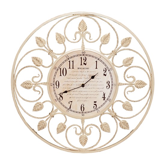 Часы настенные London Time малые Айвори